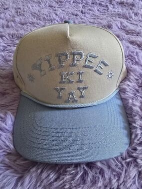 Sendero Yippee Ki Yay Two-Tone Hat - Beige and Light Blue